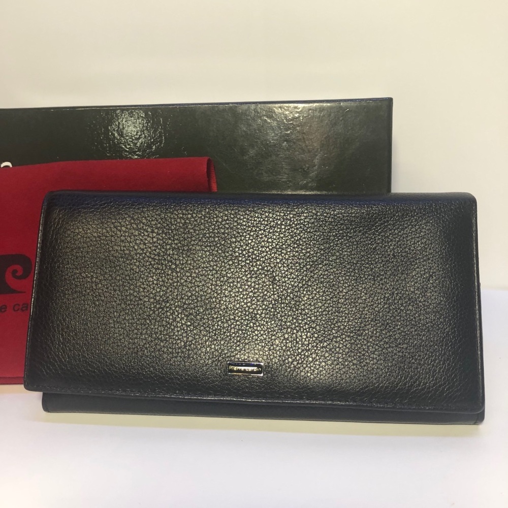 NWT Pierre Cardin black wallet/clutch